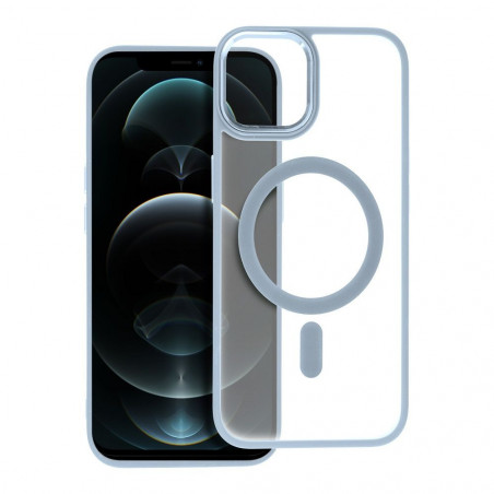 Apple iPhone 12 Pro Max Hülle Matte Mag Cove MagSAFE  Blau