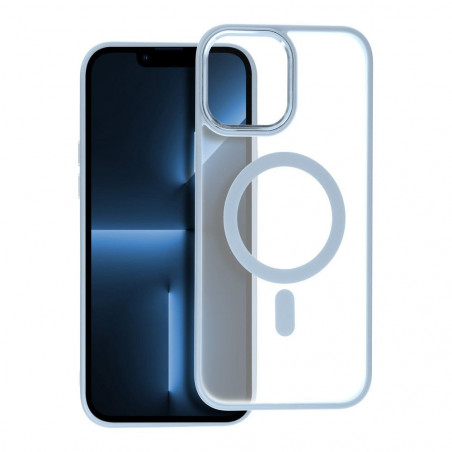 Apple iPhone 13 Pro Max Hülle Matte Mag Cove MagSAFE  Blau