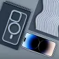 Apple iPhone 14 Hülle Matte Mag Cove MagSAFE  Blau
