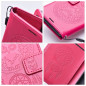 Apple iPhone 15 Pro Max Book Handytaschen MEZZO Book Traumfänger  Magenta
