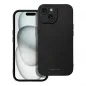 Apple iPhone 15 Hülle Roar Luna Monochromatische, Stilvoll, Ein ästhetisches Accessoire  Schwarz
