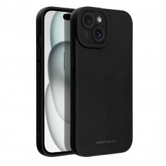 Apple iPhone 15 Hülle Roar Luna Monochromatische, Stilvoll, Ein ästhetisches Accessoire  Schwarz
