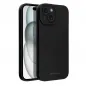 Apple iPhone 15 Hülle Roar Luna Monochromatische, Stilvoll, Ein ästhetisches Accessoire  Schwarz