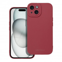 Apple iPhone 15 Hülle Roar Luna Monochromatische, Stilvoll, Ein ästhetisches Accessoire  Rot