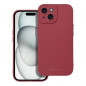Apple iPhone 15 Hülle Roar Luna Monochromatische, Stilvoll, Ein ästhetisches Accessoire  Rot