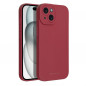 Apple iPhone 15 Hülle Roar Luna Monochromatische, Stilvoll, Ein ästhetisches Accessoire  Rot