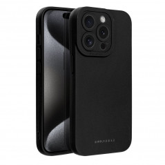 Apple iPhone 15 Pro Hülle Roar Luna Monochromatische, Stilvoll, Ein ästhetisches Accessoire  Schwarz
