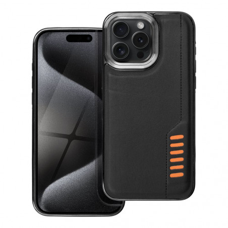 Apple iPhone 15 Pro Max Hülle MILANO Schwarz