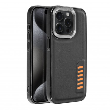 Apple iPhone 15 Pro Max Hülle MILANO Schwarz