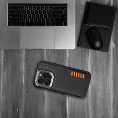 Apple iPhone 15 Pro Max Hülle MILANO Schwarz