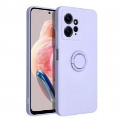XIAOMI Redmi Note 12 4G Hülle Silicone ring Lila (Violet)