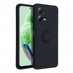 XIAOMI Redmi Note 12 5G Hülle Silicone ring Schwarz