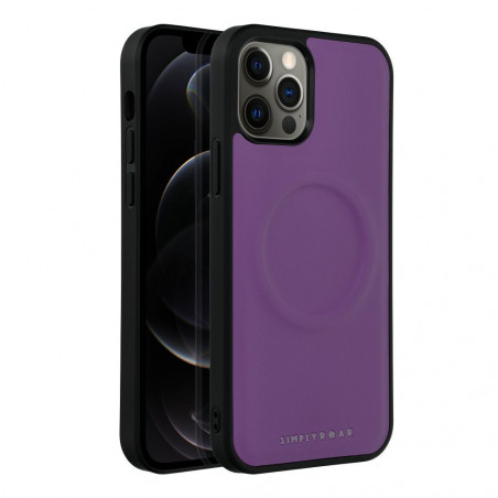 Apple iPhone 12 Pro Hülle Roar Mag Morning Elegant  MagSAFE  Lila (Purple)