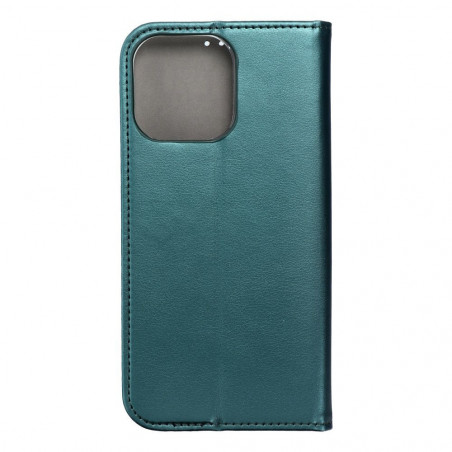 Apple iPhone 15 Pro Max Book Handytaschen Smart Magneto book Dunkelgrün