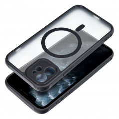 Apple iPhone XS Max Hülle Full Matte Mag Cove MagSAFE  Schwarz