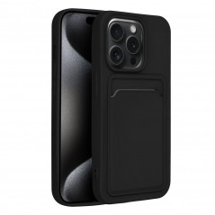 Apple iPhone 15 Pro Hülle Card Schwarz