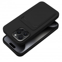 Apple iPhone 15 Pro Max Hülle Card Schwarz