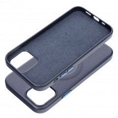 Apple iPhone 12 Hülle Roar Leather Mag Elegant  MagSAFE  Marine