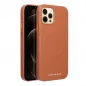 Apple iPhone 12 Pro Hülle Roar Leather Mag Elegant  MagSAFE  Braun