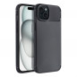 Apple iPhone 15 Hülle Carbon premium Elegant  Schwarz