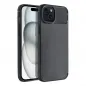 Apple iPhone 15 Hülle Carbon premium Elegant  Schwarz