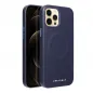 Apple iPhone 12 Pro Max Hülle Roar Leather Mag Elegant  MagSAFE  Marine