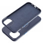 Apple iPhone 15 Hülle Roar Leather Mag Elegant  MagSAFE  Marine