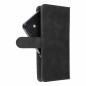 Samsung Galaxy A54 Universaletui, Book Handytaschen COMMON book Elegant, Weiches Futter innen  Schwarz