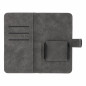 Samsung Galaxy A54 Universaletui, Book Handytaschen COMMON book Elegant, Weiches Futter innen  Schwarz