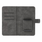 Samsung Galaxy A54 Universaletui, Book Handytaschen COMMON book Elegant, Weiches Futter innen  Schwarz