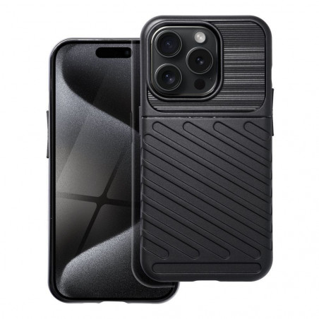 Apple iPhone 15 Pro Hülle THUNDER Schwarz