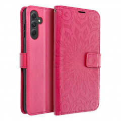Samsung Galaxy A54 Book Handytaschen MEZZO Book Mandala  Magenta