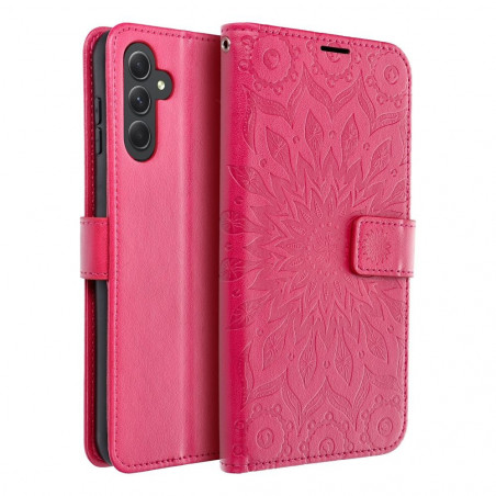 Samsung Galaxy A54 Book Handytaschen MEZZO Book Mandala  Magenta
