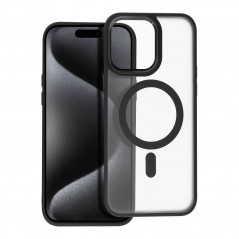Apple iPhone 15 Pro Max Hülle Matte Mag Cove MagSAFE  Schwarz