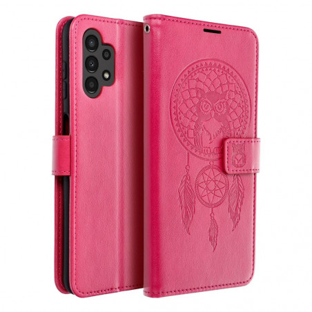Samsung Galaxy A13 LTE Book Handytaschen MEZZO Book Traumfänger  Magenta