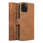 Apple iPhone 15 Book Handytaschen TENDER Book Braun