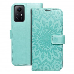 XIAOMI Redmi Note 12s Book Handytaschen MEZZO Book Mandala  Grün