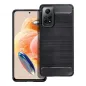 XIAOMI Redmi Note 12 Pro 4G Hülle Carbon Elegant  Schwarz