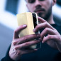 Apple iPhone 15 Pro Book Handytaschen Sensitive Book Gold
