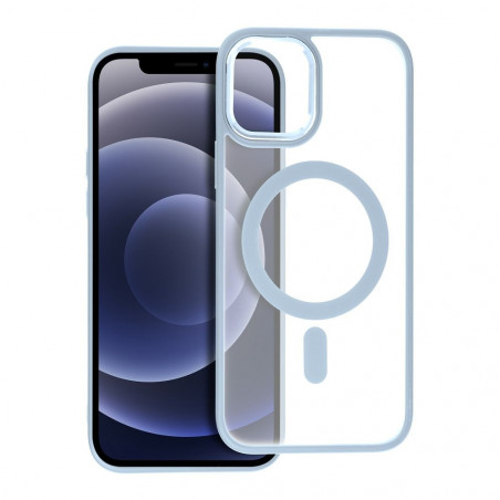 Apple iPhone 12 Pro Hülle Matte Mag Cove MagSAFE  Blau