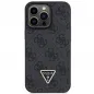 Apple iPhone 13 Pro Hülle Guess Metal Logo Starss Crossbody Elegant  Schwarz