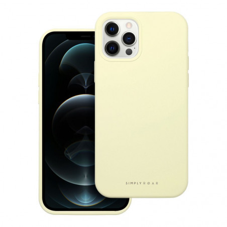 Apple iPhone 12 Pro Hülle Roar Cloud-Skin Hellgelb