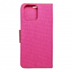 XIAOMI Redmi 12 Book Handytaschen CANVAS Book Rosa