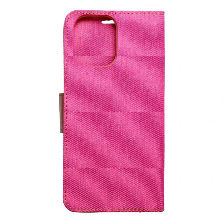 XIAOMI Redmi 12 Book Handytaschen CANVAS Book Rosa