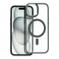Apple iPhone 15 Hülle Matte Mag Cove MagSAFE  Grün