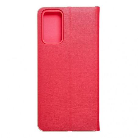 XIAOMI Redmi Note 12s Book Handytaschen LUNA Book Gold Elegant  Rot