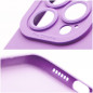 Apple iPhone 15 Hülle Roar Luna Monochromatische, Stilvoll, Ein ästhetisches Accessoire  Lila (Violet)