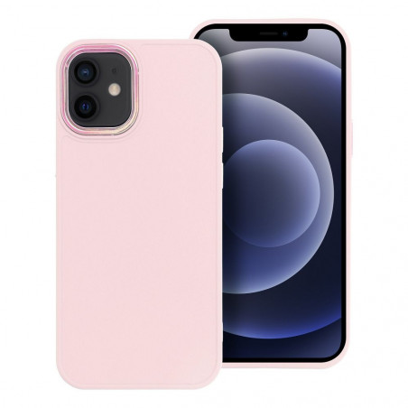 Apple iPhone 12 mini Hülle FRAME Elegant  Puderrosa