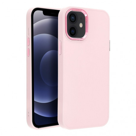 Apple iPhone 12 mini Hülle FRAME Elegant  Puderrosa