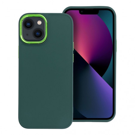 Apple iPhone 13 mini Hülle FRAME Elegant  Grün